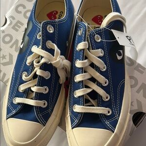 Comme des Garcons Kids Blue Sneakers